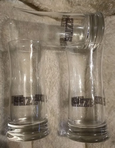 Lot verres publicitaires - verres,
