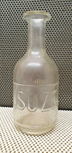 Ancienne carafe suze verre - carafe,